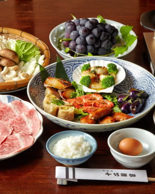 特选黑毛和牛寿喜烧套餐